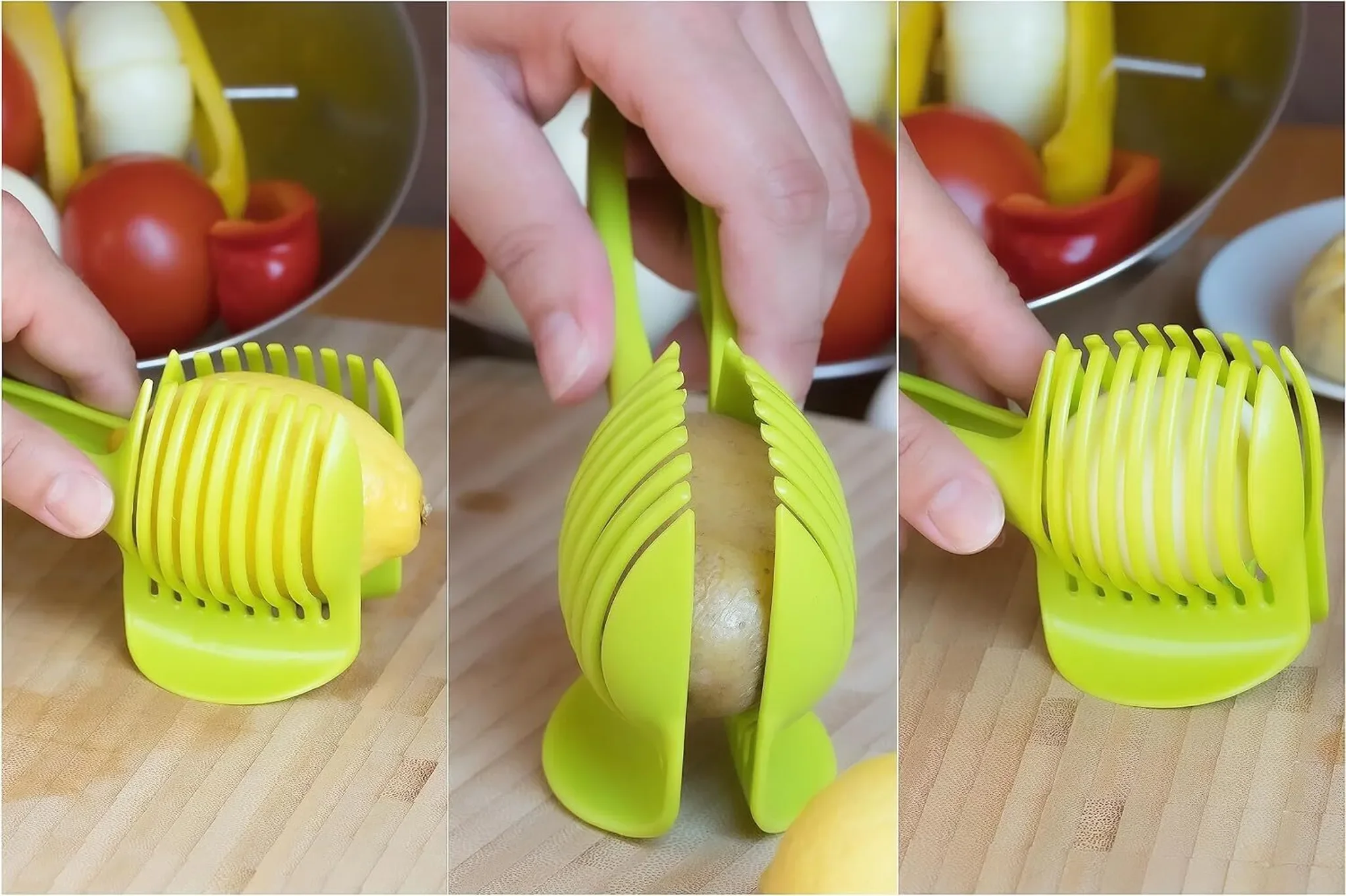 Better Smart Obst-Gemüse-Häcksler – Schneidegriff Grün